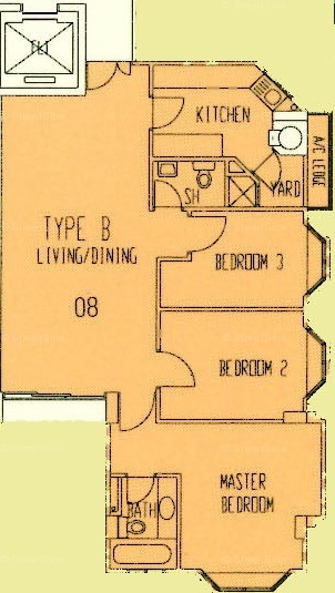 Century Mansions (D23), Apartment #2391